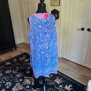 Lily Pulitzer Vacation Paisley Blue & Purple Dress